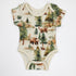 Organic Cotton Short Sleeve Baby Bodysuit, Bodhi Organic Earthy Clothing
